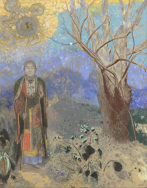 Le Bouddha, 1906, Odilon Redon