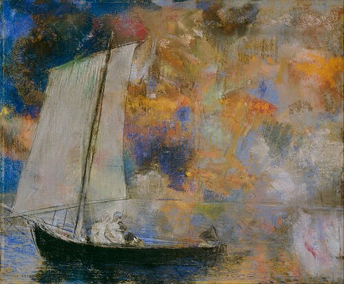 Nuages fleuris, 1903, Odilon Redon