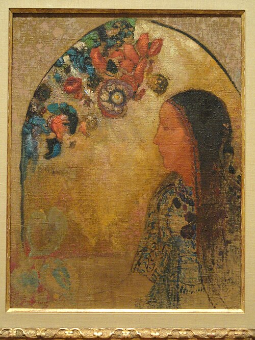 La Fenêtre gothique, 1900, Odilon Redon