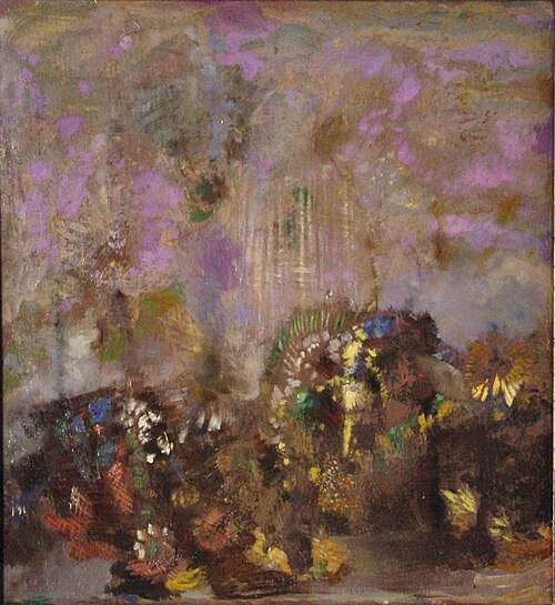 Composition: Fleurs, , Odilon Redon