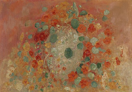Nasturtium, 1905, Odilon Redon