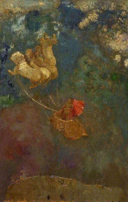 Le Char d'Apollon, 1908, Odilon Redon