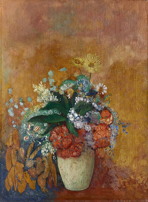 Vase of Flowers, 1905, Odilon Redon