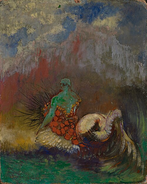 La Sirène, 1900, Odilon Redon