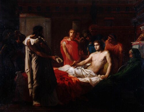 Maladie d'Alexandre, 1846, Jules-Eugène Lenepveu