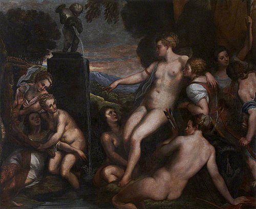 Diana and Callisto, 1644, Henry Stone