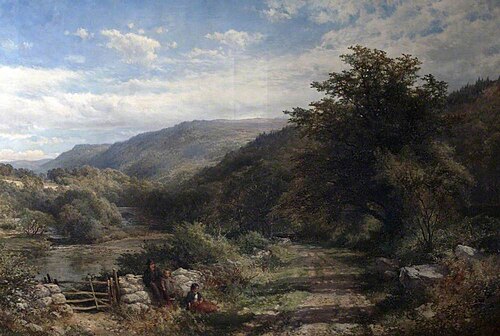 Betws-y-Coed, Snowdonia, 1867, John Syer