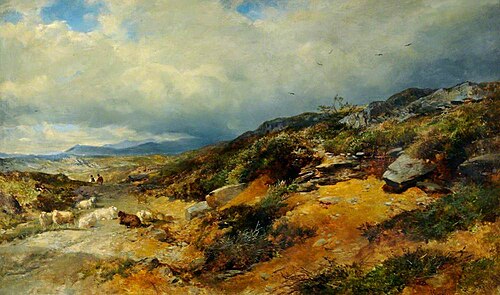 Landscape, North Wales, 1864, John Syer