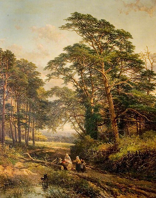 King's Weston Park, near Bristol, 1866, John Syer
