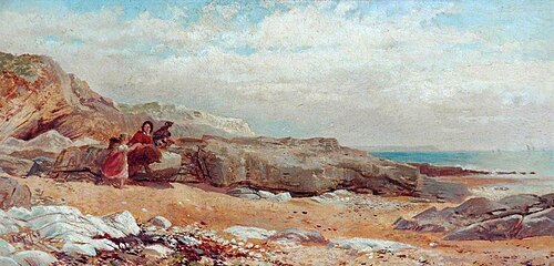 Seascape, 1868, John Syer