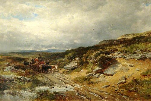 Welsh Drovers, 1878, John Syer