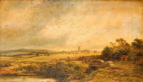 Country Landscape, 1863, John Syer