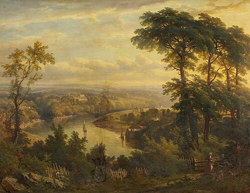 The Avon from Shirehampton Park, , John Syer