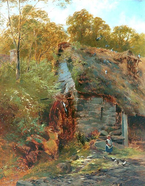 Chagford Mill, Devon, , John Syer