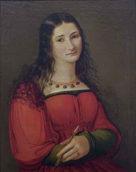 Self-portrait, 1812, Sophie Reinhard