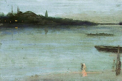 Nocturne in Blue and Gold, 1870, Walter Greaves