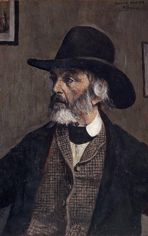 Thomas Carlyle, 1795 - 1881. Historian and essayist, 1879, Walter Greaves