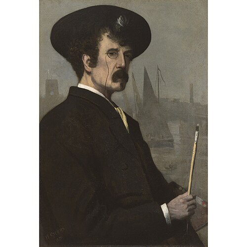 J. A. M. Whistler, 1870, Walter Greaves