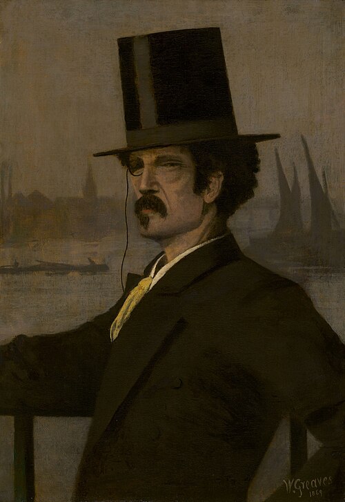 James McNeill Whistler, 1869, Walter Greaves