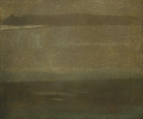 Gray and Silver:  A Nocturne, 1890, Walter Greaves
