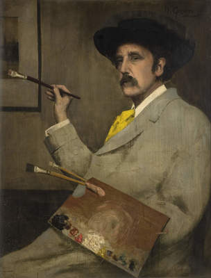 Portrait of the Artist, 1905, Walter Greaves