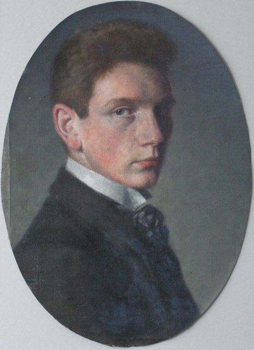 Autoportrait, 1908, Fritz Quant