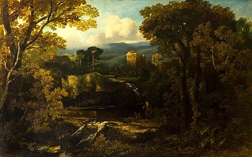 A Border Keep, 1838, Horatio McCulloch