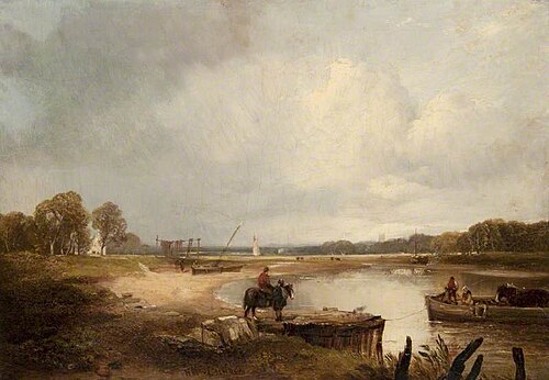 The Clyde near Erskine Ferry, 1845, Horatio McCulloch