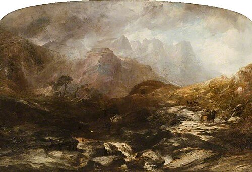 The Haunt of the Red Deer, 1849, Horatio McCulloch