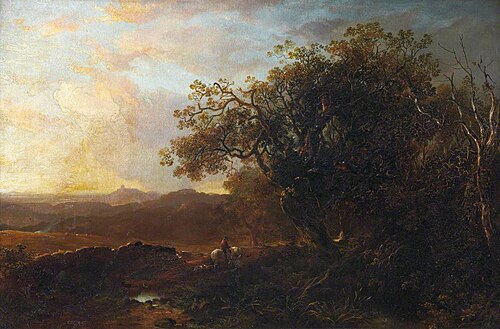 Landscape – Evening, 1861, Horatio McCulloch