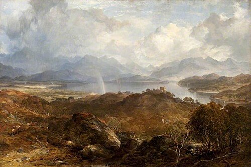 'My heart's in the Highlands', 1860, Horatio McCulloch