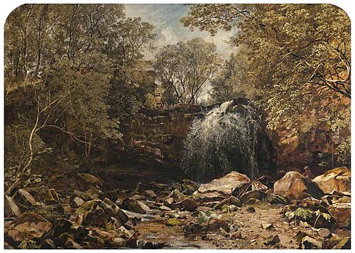 Linn Spout, , Horatio McCulloch