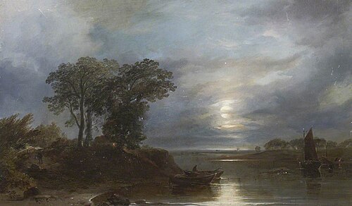 Salmon Nets, 1848, Horatio McCulloch