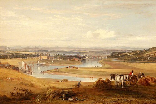 Perth from the South, , Horatio McCulloch