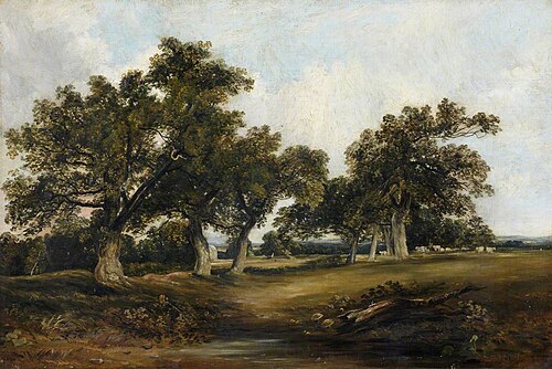 Landscape with Oak Trees, 1844, Horatio McCulloch