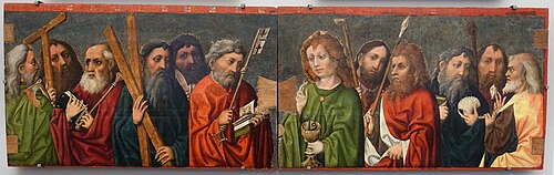 The Twelve Apostles, 1440, Meister des Tucheraltars