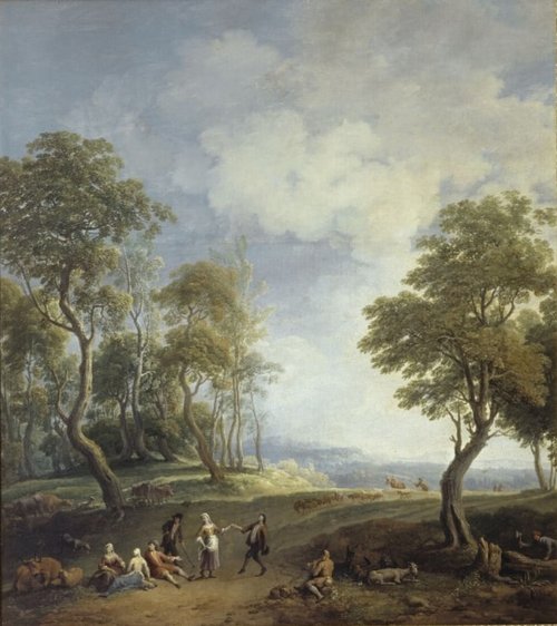 Fete de Village, 1750, Jan Joost van Cossiau