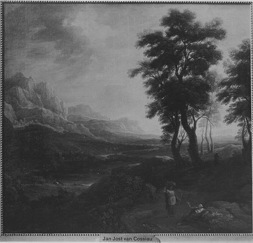 Landschaft, 1698, Jan Joost van Cossiau