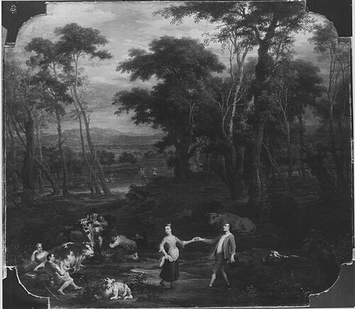 Der Nachmittag, 1728, Jan Joost van Cossiau