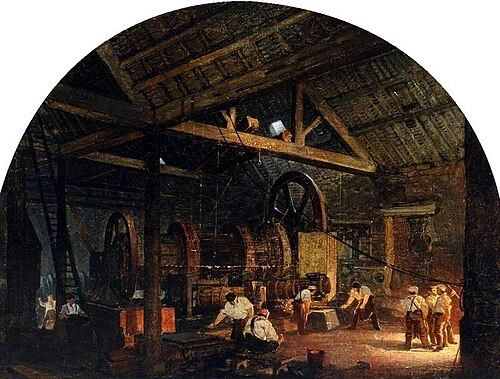 The Tilt Forge, 1855, Godfrey Sykes