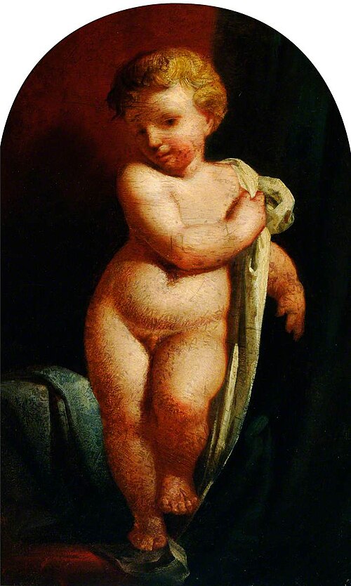 Study of a Cherub, 1855, Godfrey Sykes