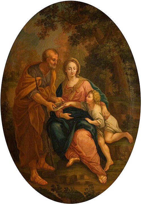 The Holy Family, 1700, Giovanni Stefano Robatto