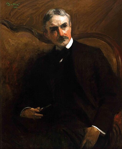 Portrait of Charles Noel Flagg, 1907, James Britton