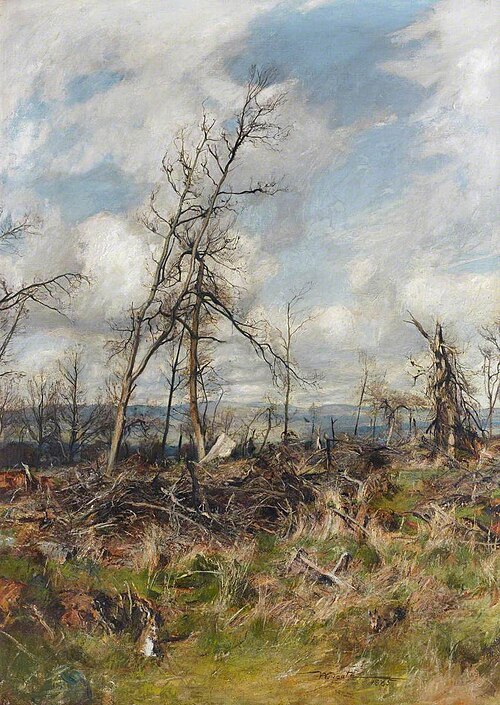 The Wreck of the Wood, 1885, James Lawton Wingate