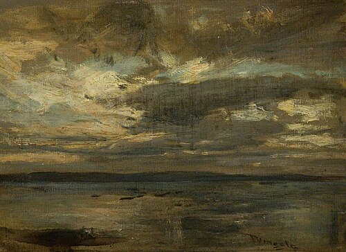 Coast Scene, Sunset, , James Lawton Wingate