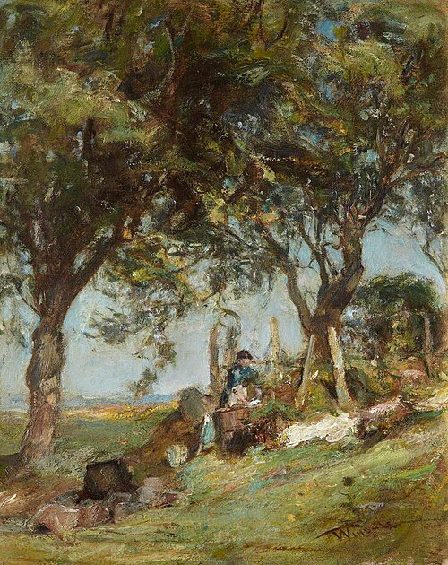 Washing Day at Arran, , James Lawton Wingate