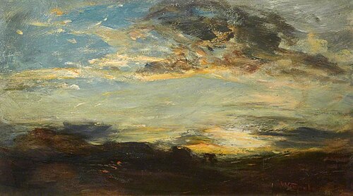 Autumnal Sunset, , James Lawton Wingate