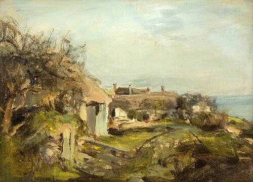 Cottages in Arran, , James Lawton Wingate
