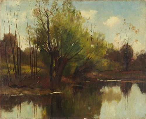 Pond in the Woods, , John Appleton Brown