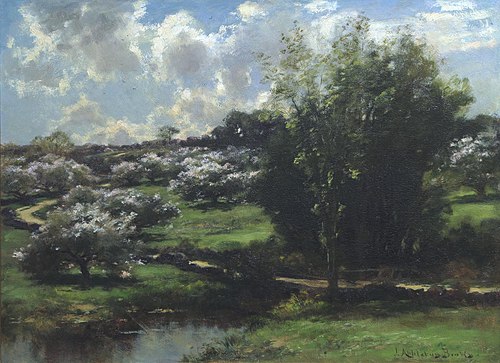 A Country Road, , John Appleton Brown